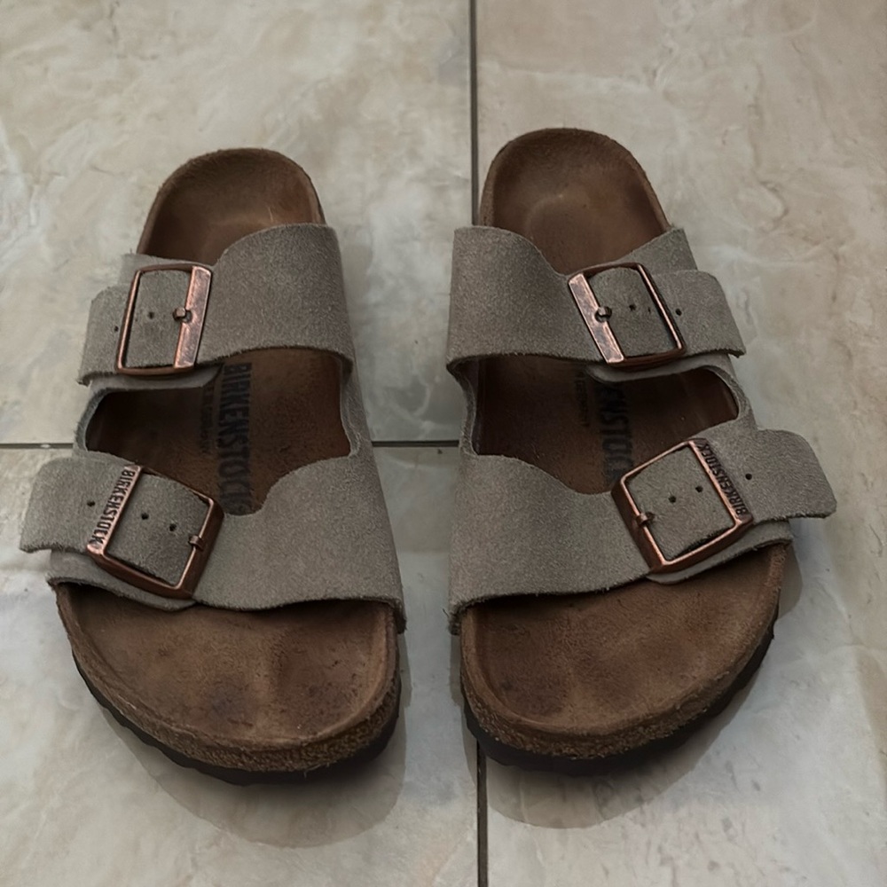 Birkenstock Arizona Taupe Sandals